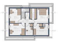 Schwabenhaus - Selection 169 E1 - Grundriss OG Schwabenhaus - Selection 169 E1 - Grundriss OG