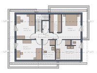 Schwabenhaus - Selection 169 E1 - Grundriss OG