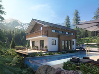 Gewinner in der Kategorie "Landhäuser" - "Haus Sensation E 133 E4" von Schwabenhaus Gewinner in der Kategorie "Landhäuser" - "Haus Sensation E 133 E4" von Schwabenhaus