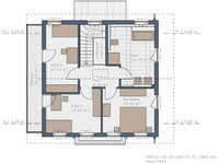 Schwabenhaus - Haus Sensation E133 E4 - Grundriss DG