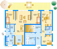 Schwabenhaus - Haus Swing Sonderplanung - Grundriss EG