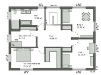 Schwörer Haus - Modernes Traumhaus - Grundriss DG