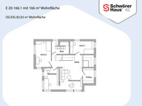 Schwörer Haus Musterhaus Wuppertal - Grundriss Dachgeschoss