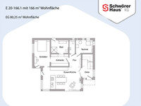 Schwörer Haus Musterhaus Wuppertal - Grundriss Erdgeschoss