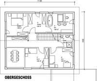 Sonnleitner Holzbauwerke - Haus SEVERIN - Grundriss OG