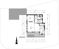 Sonnleitner Holzbauwerke - Kundenhaus Hegger - Grundriss Erdgeschoss