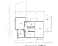 Sonnleitner Holzbauwerke - Kundenhaus Obersdorf - Grundriss Keller