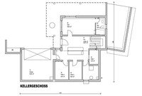 Sonnleitner Holzbauwerke - Kundenhaus Rodler - Grundriss Keller