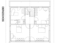 Sonnleitner Holzbauwerke - Musterhaus St. Johann Alpinstil - Grundriss OG