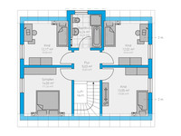 Spektral Haus - Haus Clarus 133 - Grundriss Dachgeschoss Spektral Haus - Haus Clarus 133 - Grundriss Dachgeschoss