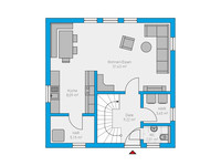 Spektral Haus - Haus Edita 114 - Grundriss Erdgeschoss Spektral Haus - Haus Edita 114 - Grundriss Erdgeschoss
