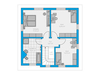 Spektral Haus - Haus Edita 129 - Grundriss Obergeschoss Spektral Haus - Haus Edita 129 - Grundriss Obergeschoss