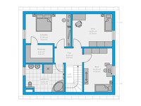 Spektral Haus - Haus Linea 162 - Grundriss Dachgeschoss