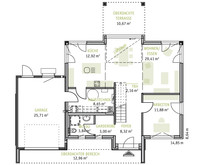 Streif Haus Köln - Grundriss EG