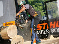 Vorführung Timbersports