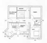 Tirolia -Blockhaus Hochalpe - Grundriss UG