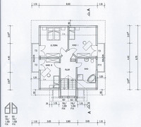 Musterhaus Palazzo - Grundriss Dachgeschoss