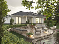 Town & Country - Bungalow 128 - Garten