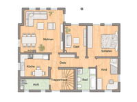 Town & Country - Haus Domizil 192 - Grundriss Erdgeschoss