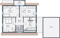 WeberHaus Haus Generation 5.0 - Grundriss Dachgeschoss