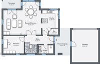 WeberHaus Haus Generation 5.0 - Grundriss Erdgeschoss