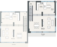 Weberhaus - Kundenhaus Ovenstone - Grundriss EG