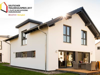 Deutscher Traumhauspreis 2017 - 2. Platz für FingerHaus in der Kategorie Familienhäuser